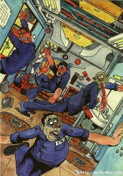 Шторм на подлодке