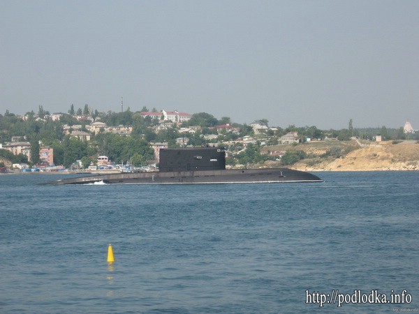 Подводная лодка проекта 877 в Севастополе